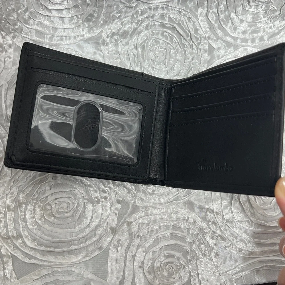 Travelambo RFID Black Leather Wallet